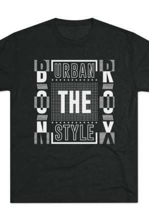Urban Bronx Style Tee — "The" Graphic Crew Neck Shirt