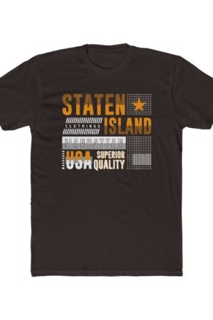 Staten Island USA Superior Quality Crew Tee